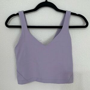 MWOT Lululemon lavender tank top size 4 never been worn
